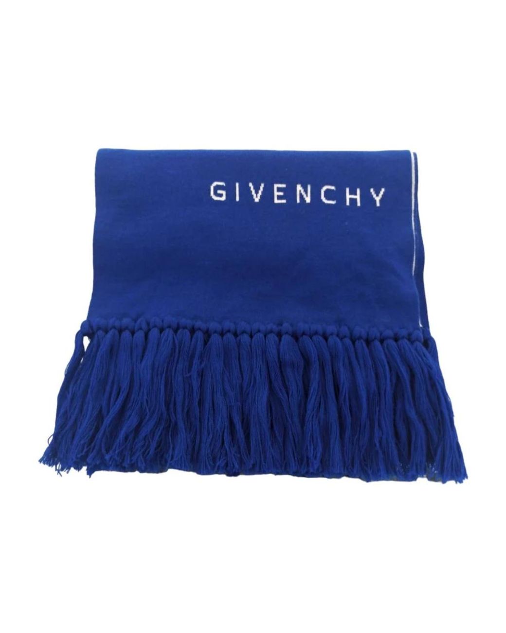 Givenchy Blue Winter Scarves