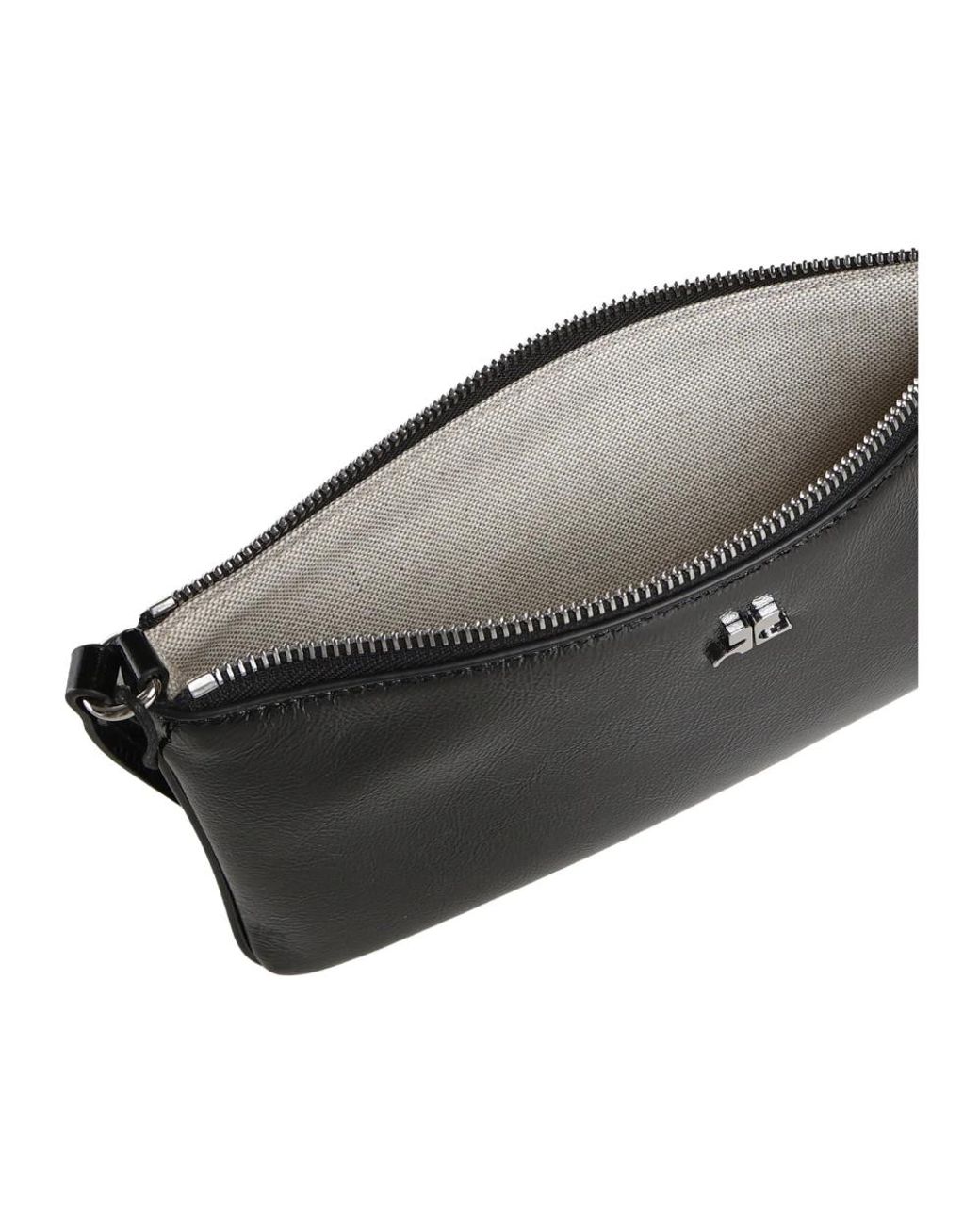 Courreges Black Shoulder Bags