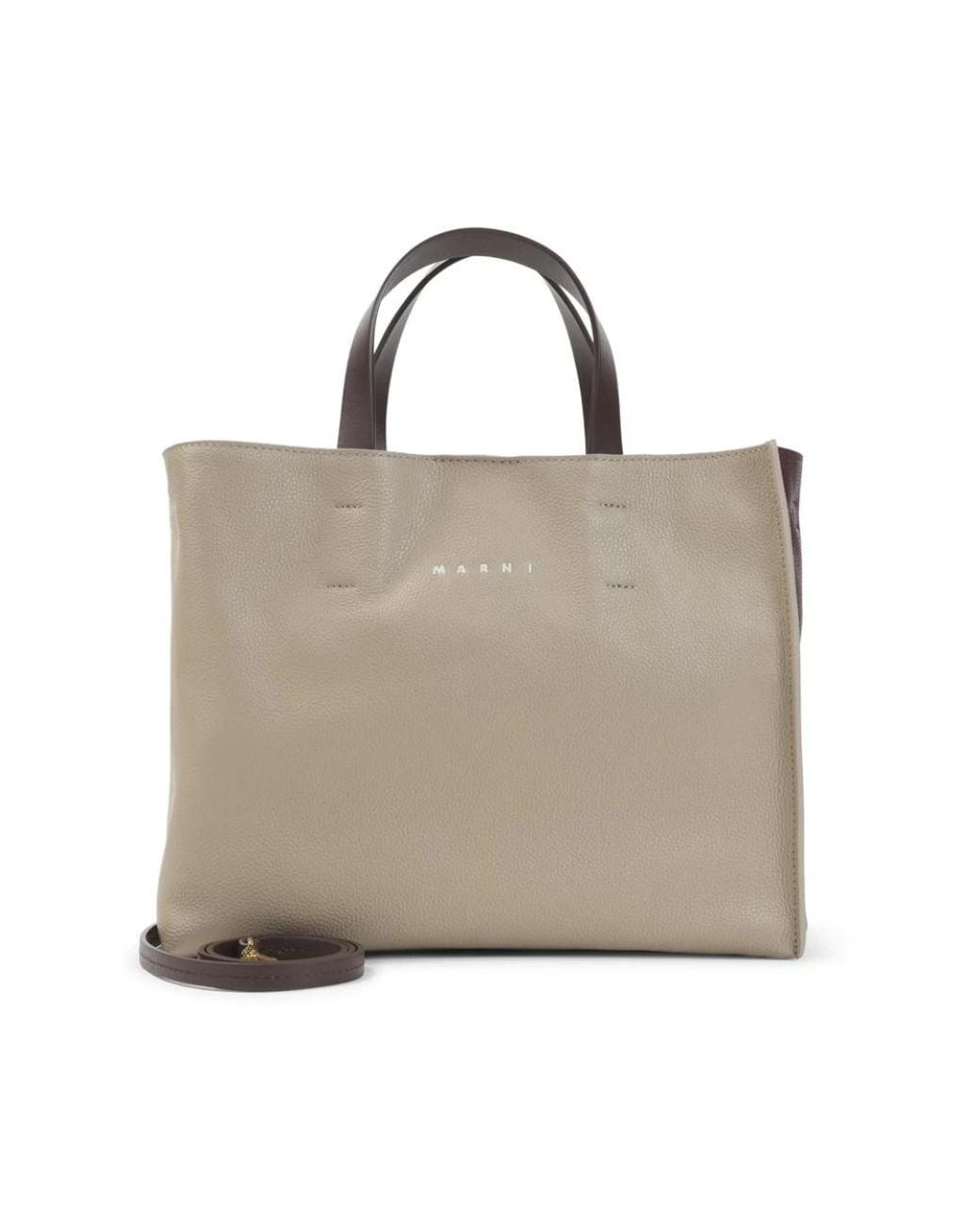Marni Natural Shopping Bags