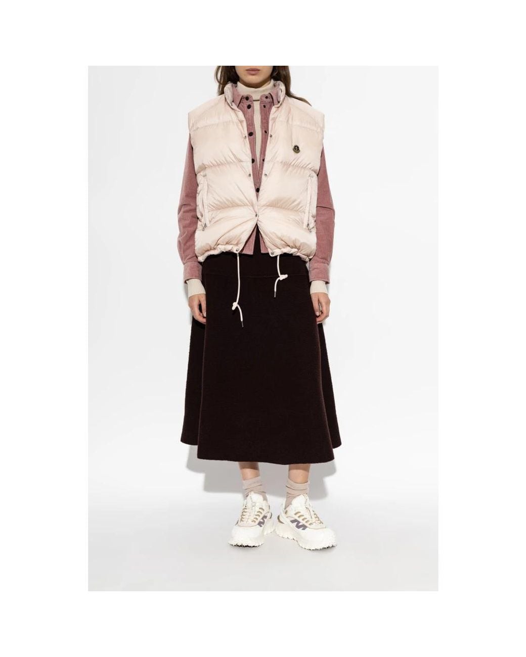 Vests Moncler de color Natural