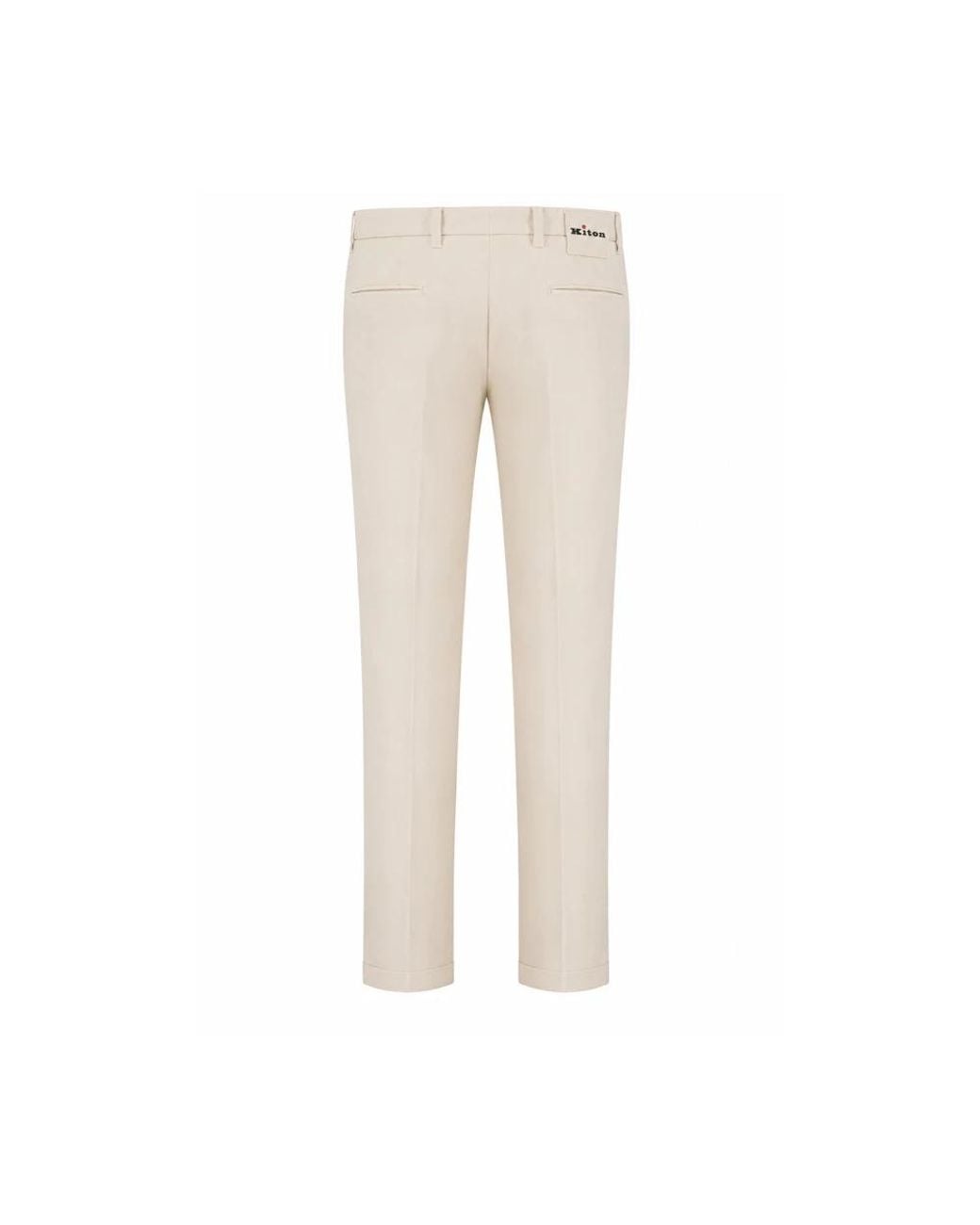 Kiton Natural Chinos for men