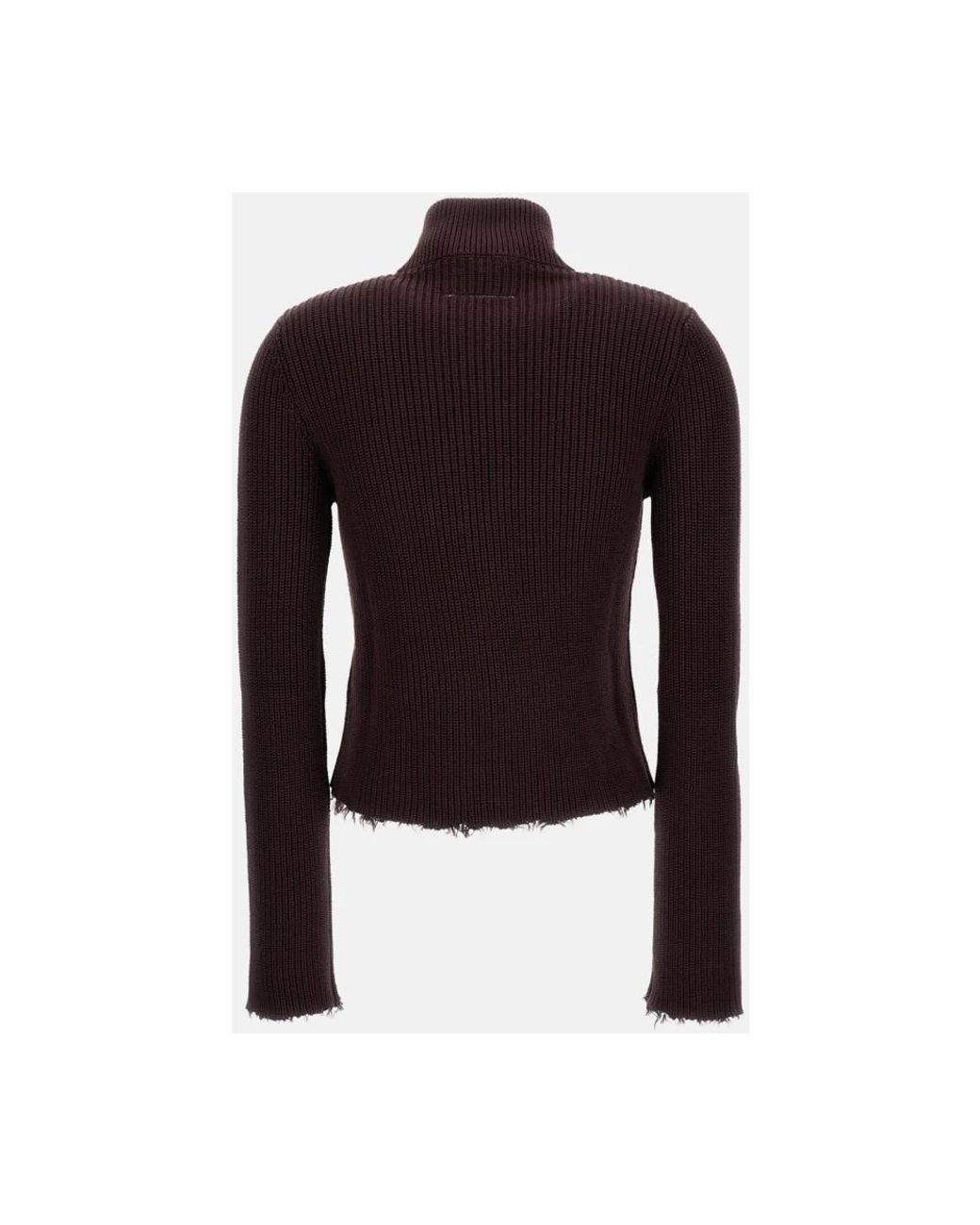 MM6 by Maison Margiela Black Cardigans