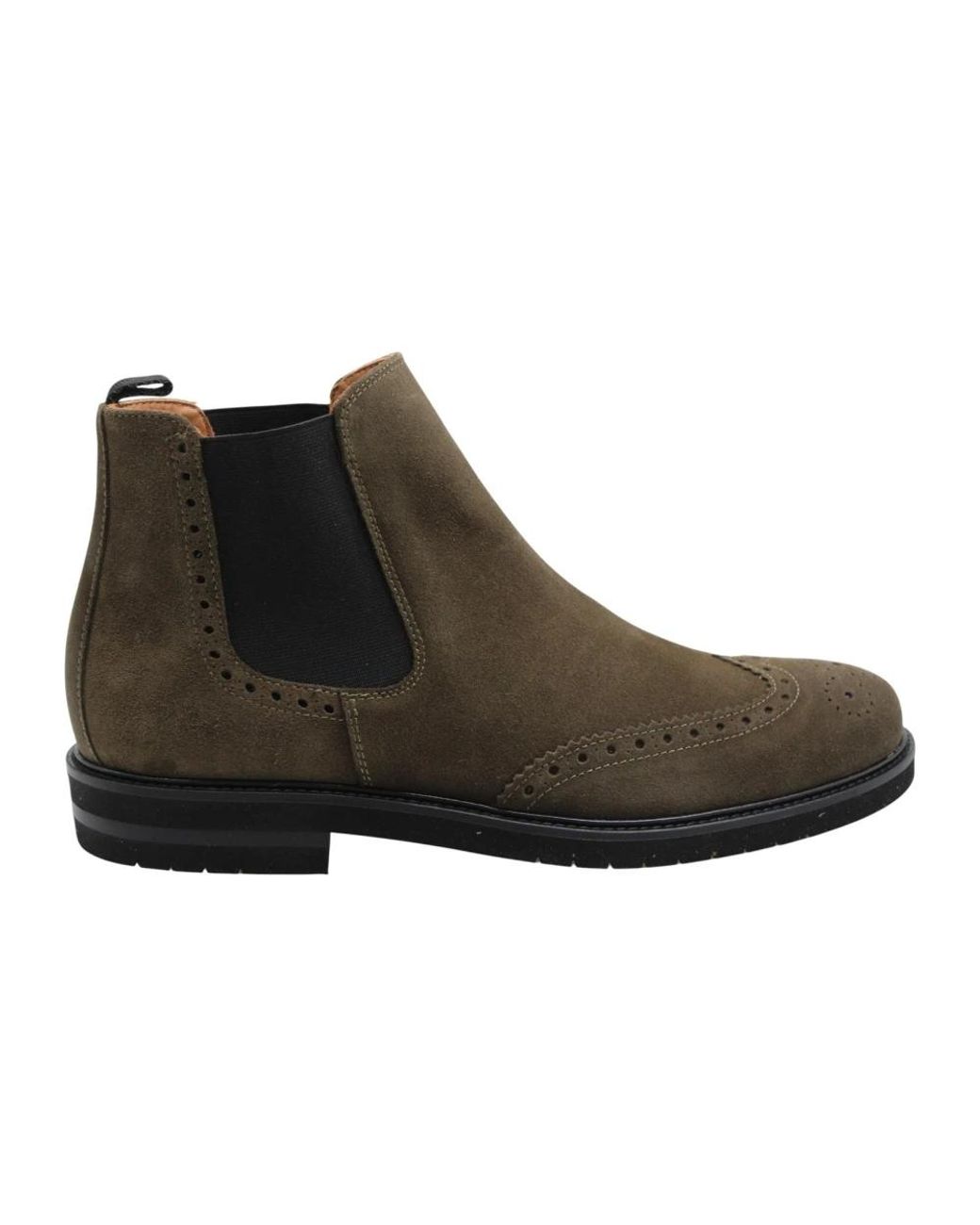 CTWLK Brown Chelsea Boots for men
