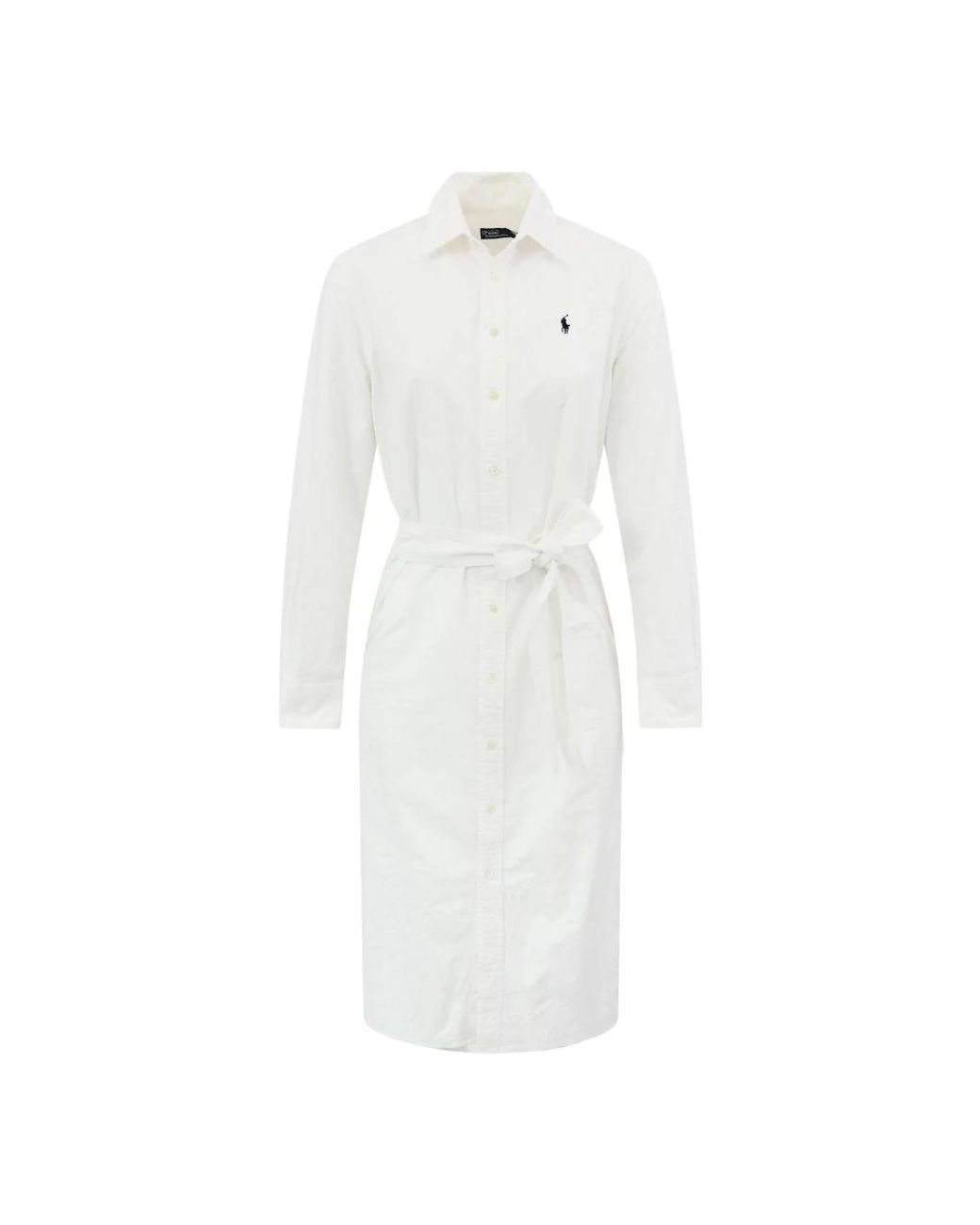 Polo Ralph Lauren White Shirt Dresses