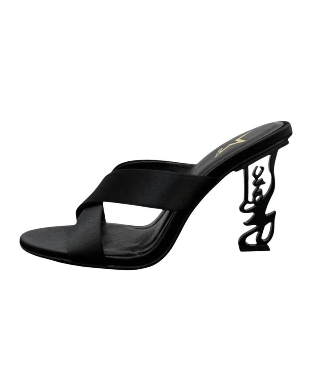 Marc Ellis Black Heeled Mules