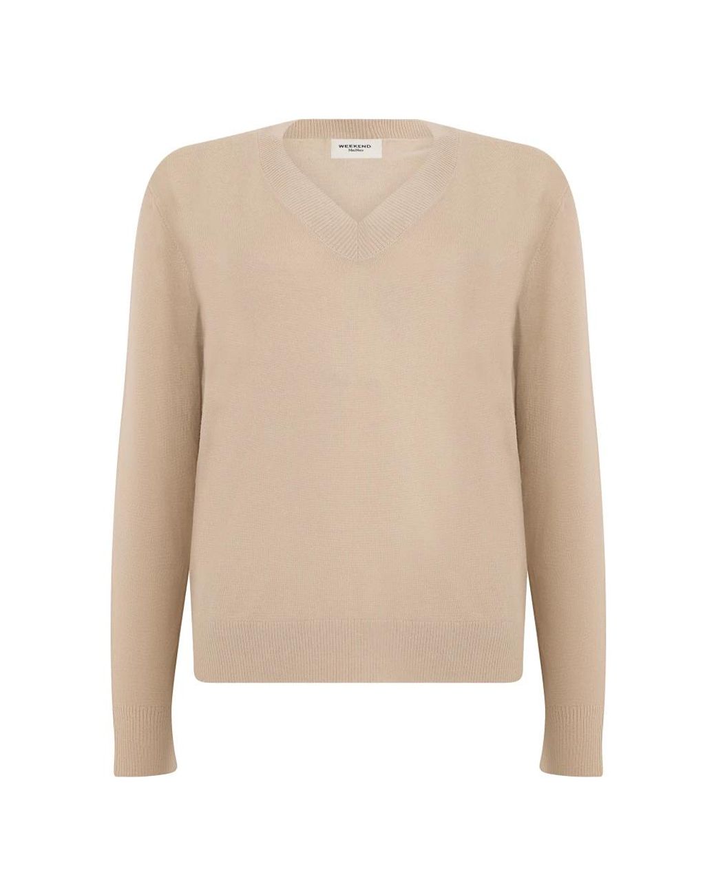 Weekend by Maxmara Natural V-Neck Knitwear