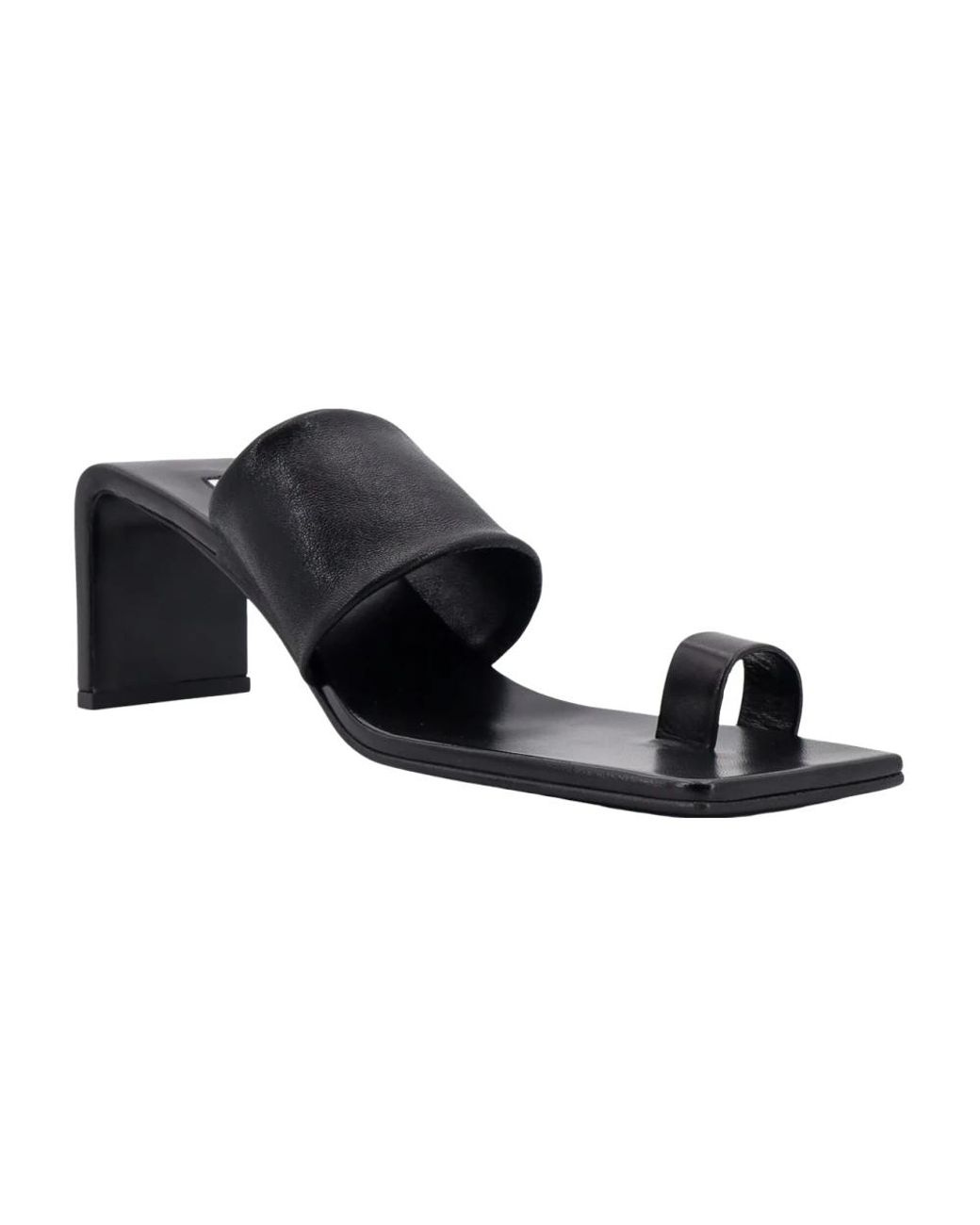 Jil Sander Black Sandals