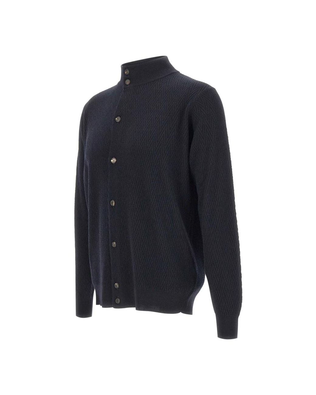 FILIPPO DE LAURENTIIS Blue Cardigans for men