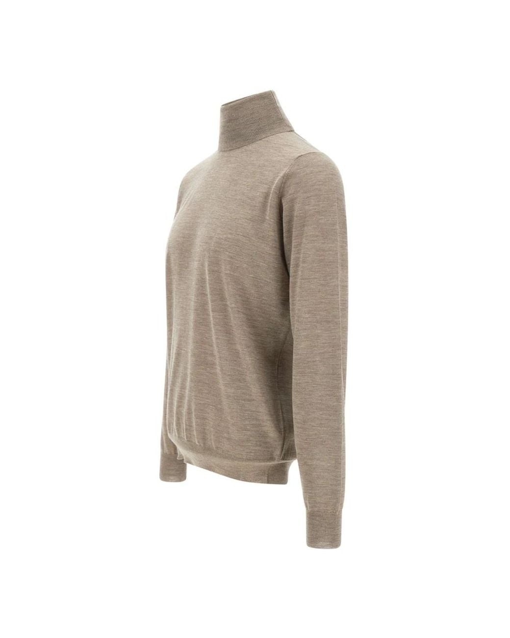 FILIPPO DE LAURENTIIS Gray Turtlenecks for men