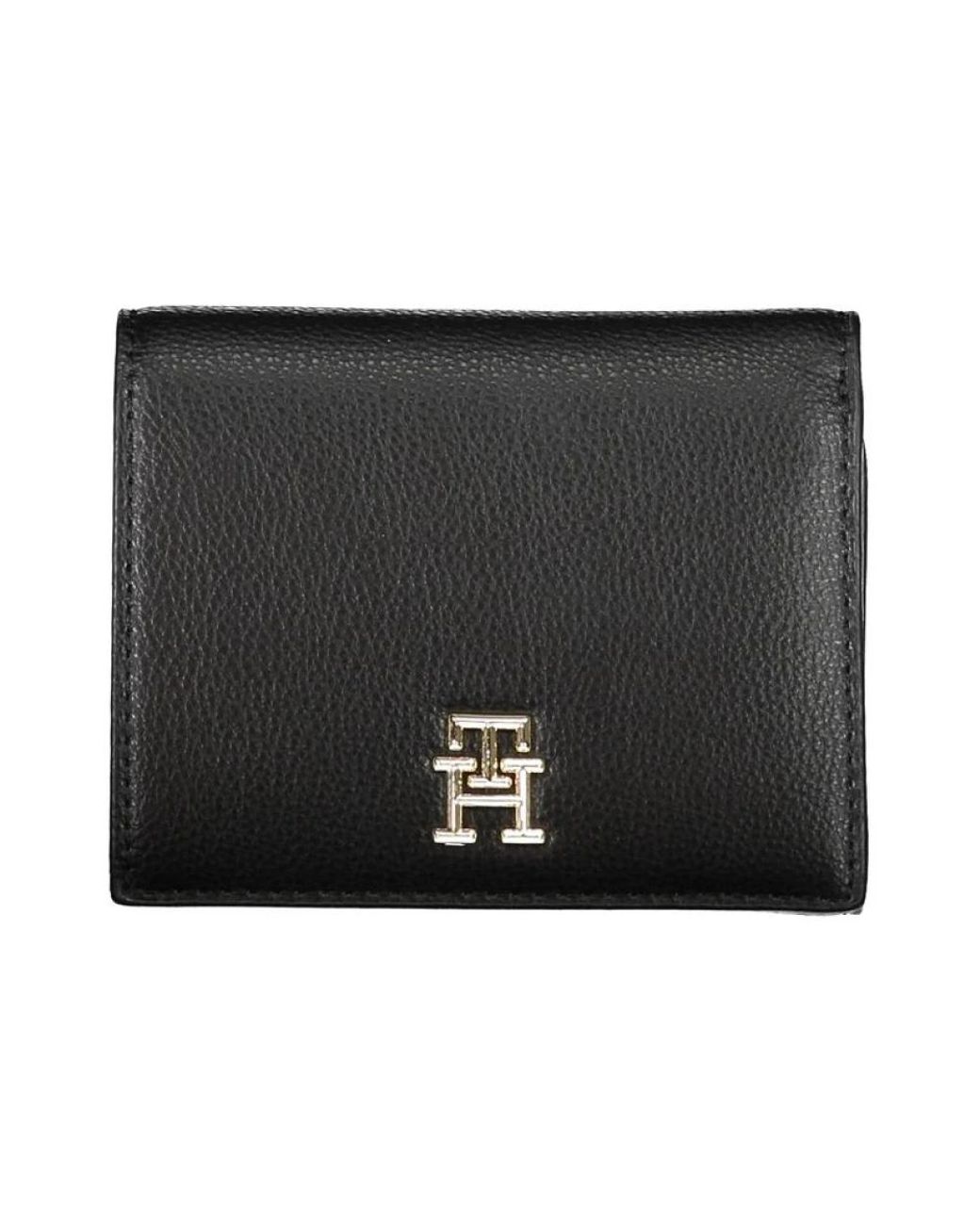 Tommy Hilfiger Black Damen Portemonnaie Mit Mehreren Fächern