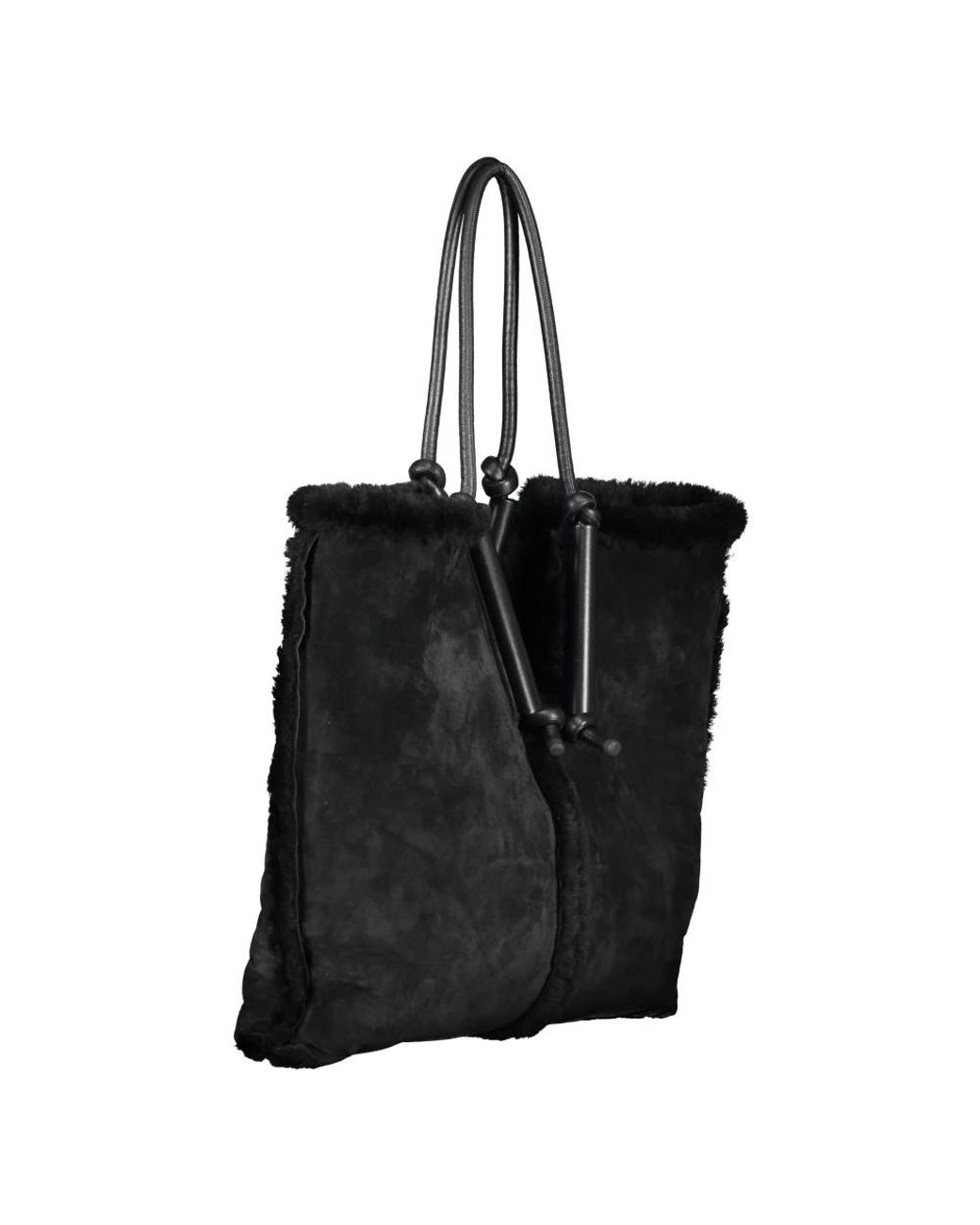 Bottega Veneta Black Shopping Bags