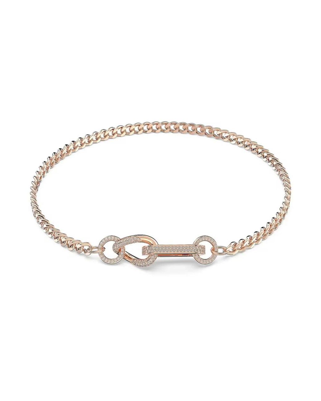 Swarovski Metallic Dextera Pavé Halskette