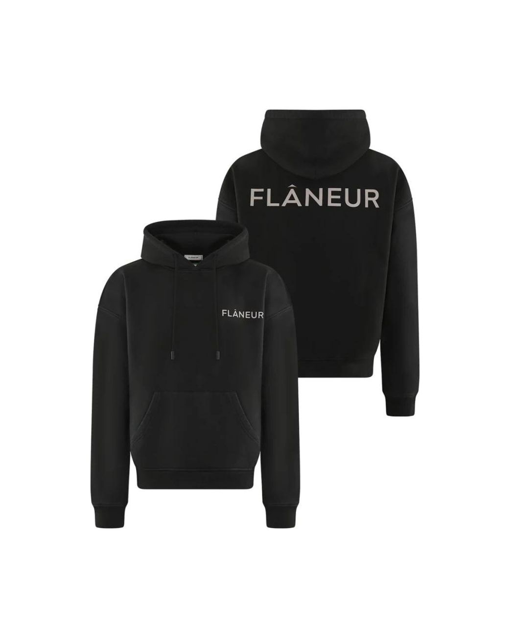 Hoodies flâneur de hombre de color Black
