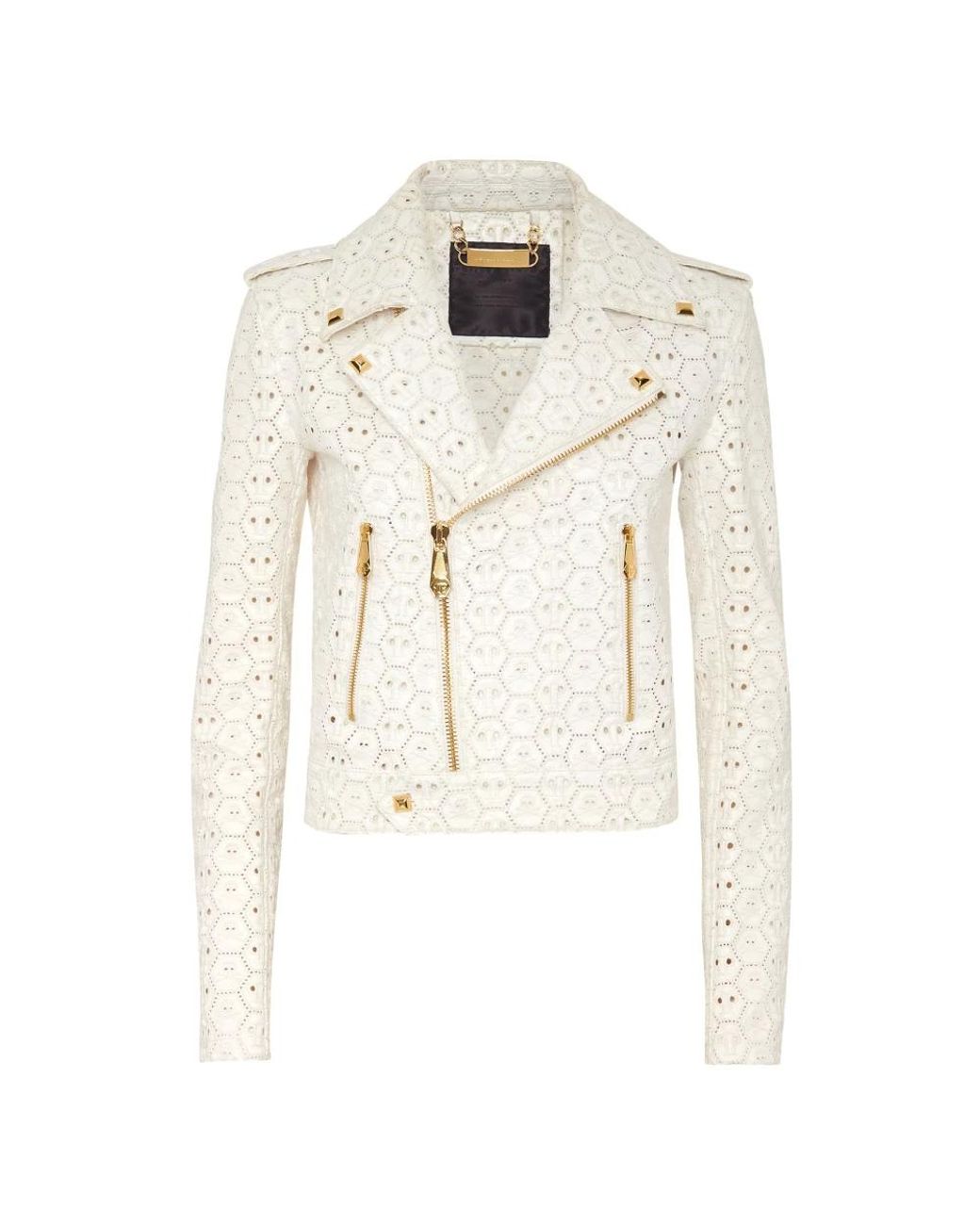 Light Jackets Philipp Plein de color White
