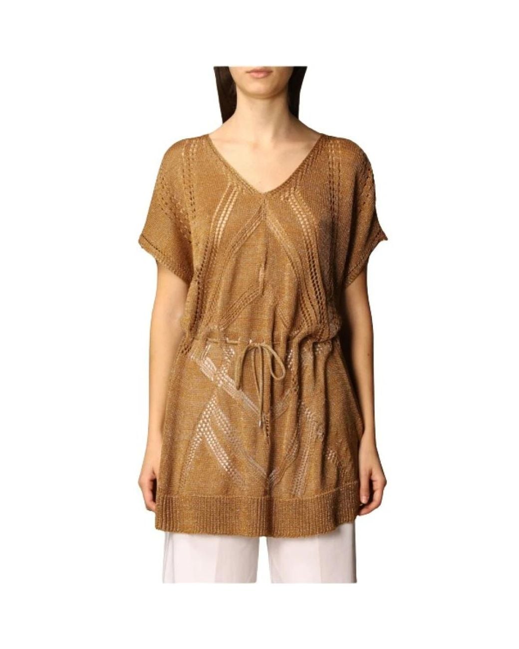 Twinset Brown T-Shirts