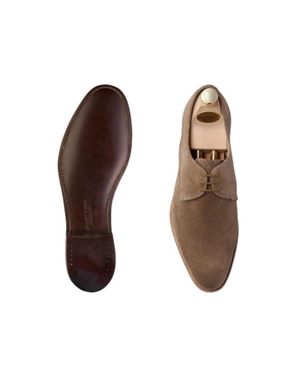 Crockett and Jones Brown Dress Shoes for men