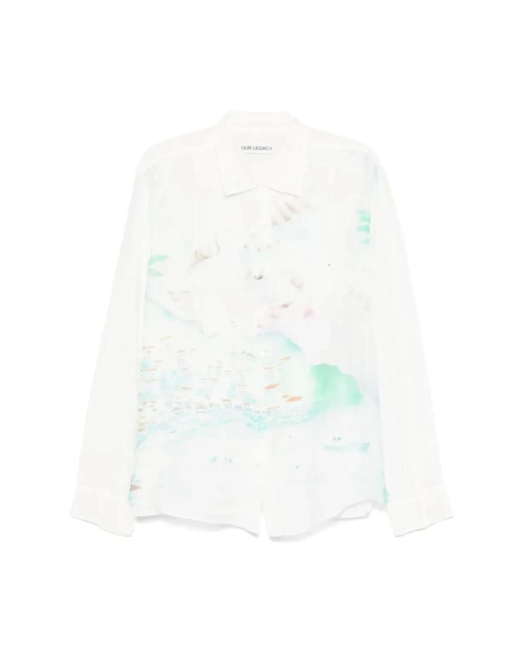 Our Legacy White Casual Shirts for men