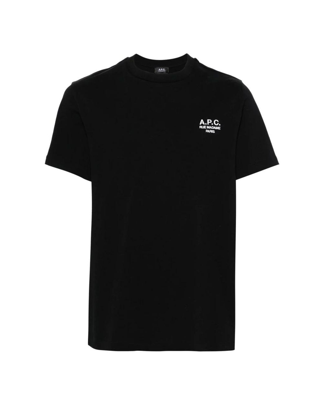 T-Shirts A.P.C. de hombre de color Black