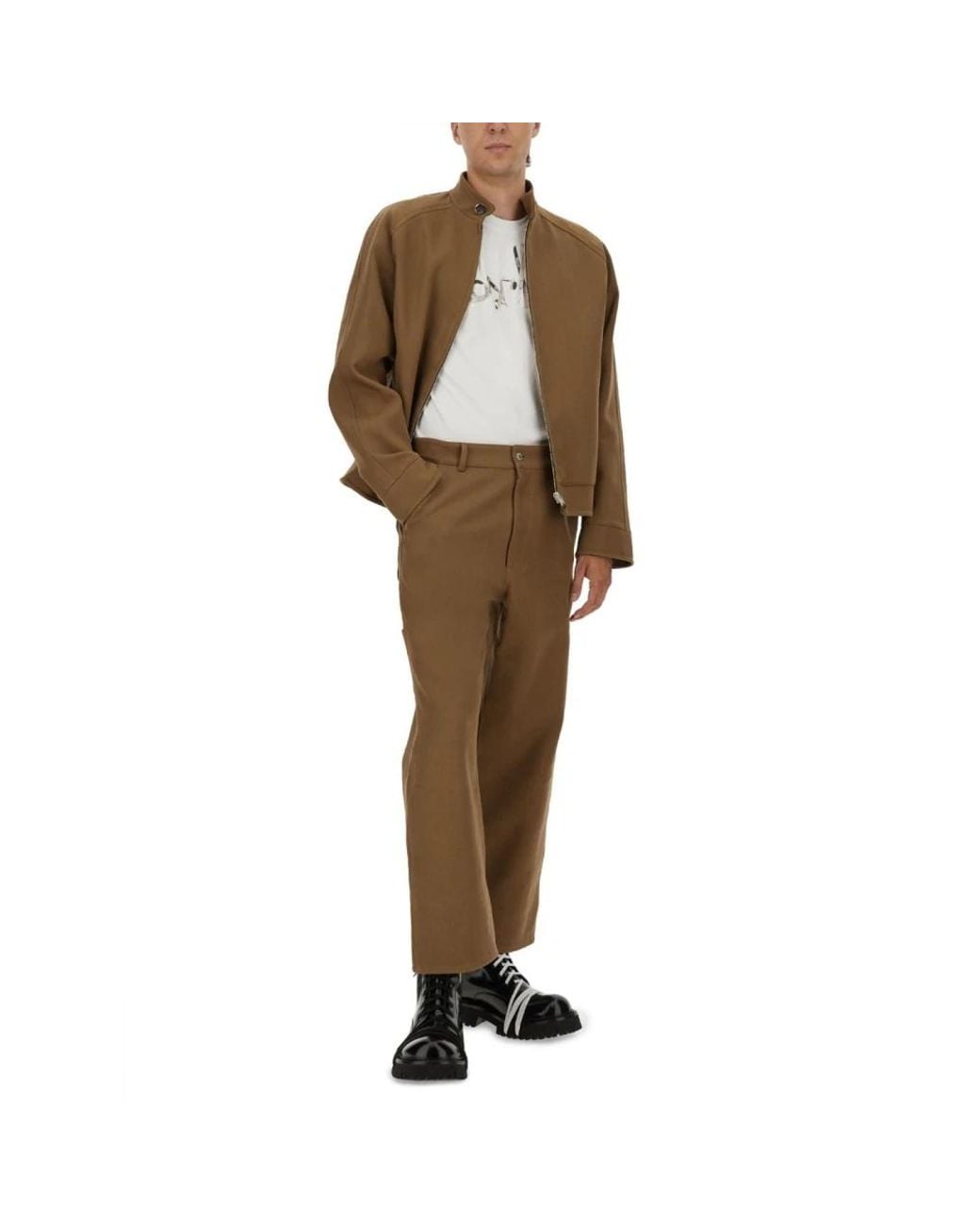 Light Jackets Moschino de hombre de color Brown