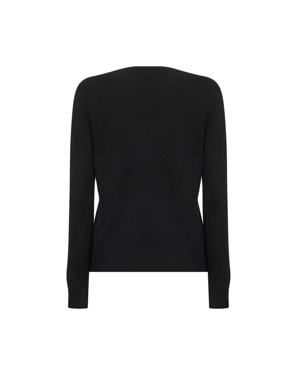 Mc2 Saint Barth Black Round-Neck Knitwear