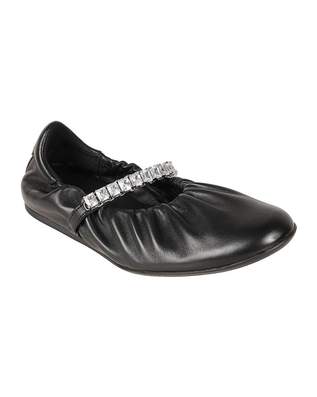 Jimmy Choo Black Ballerina Shoes