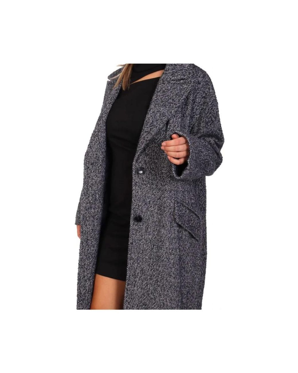Boss Gray Single-Breasted Coats