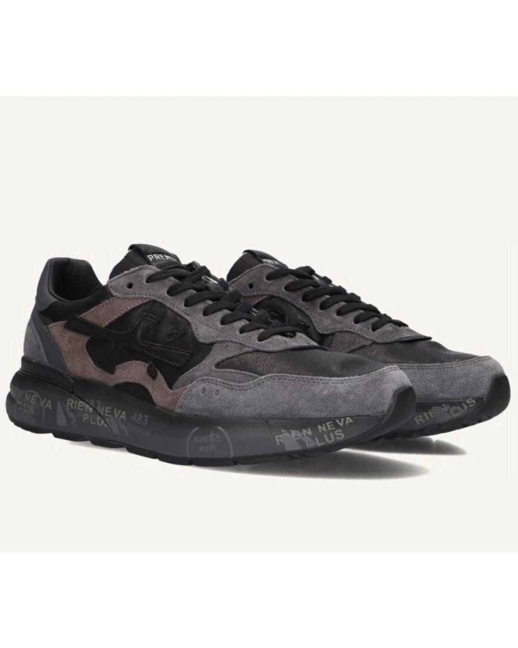 Premiata Black Sneakers for men