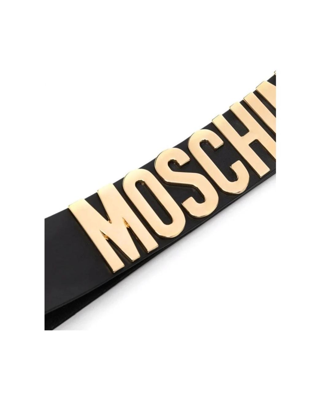 Moschino Black Belts