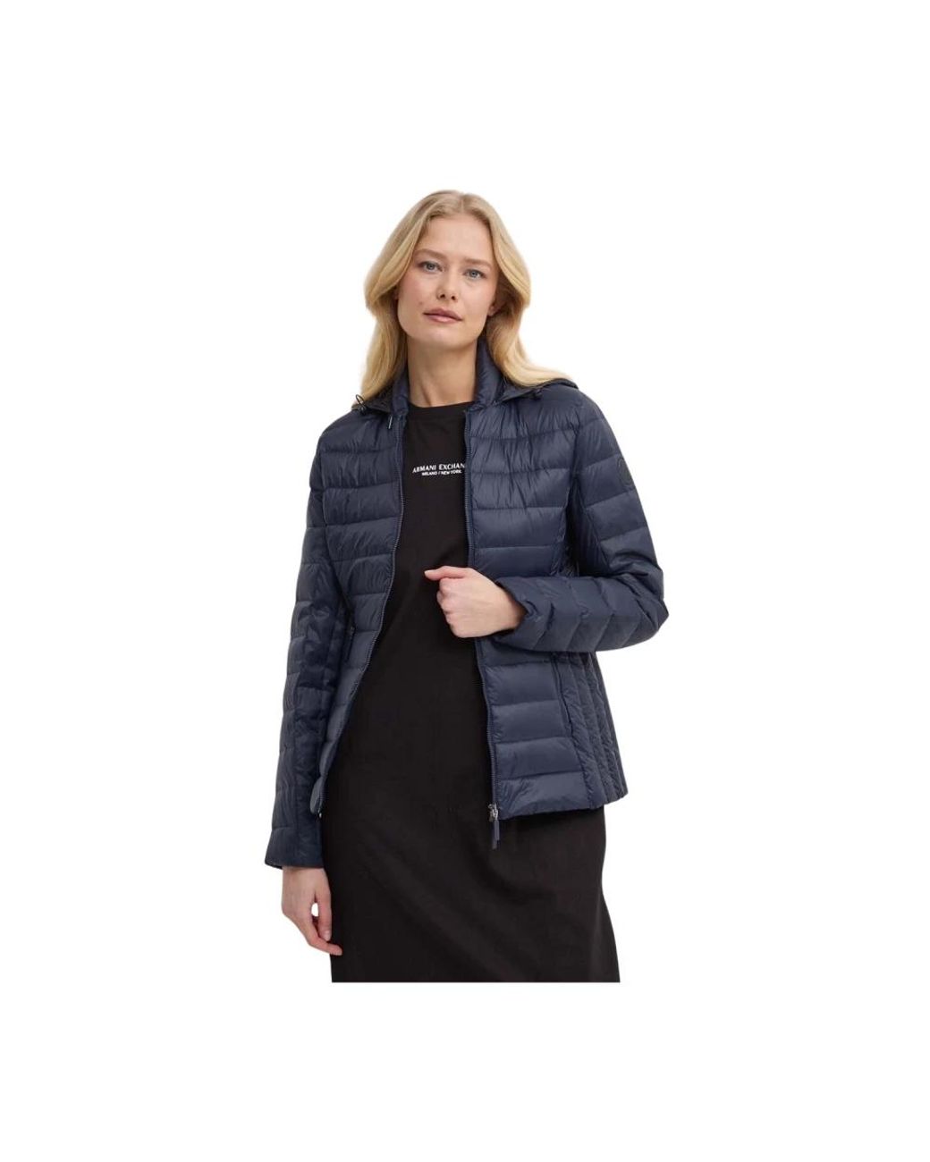 ARMANI EXCHANGE Blue Down Jackets