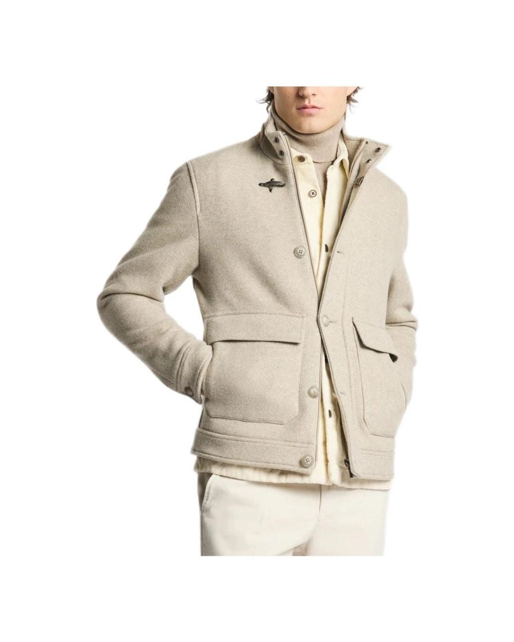 Fay Natural Winter Jackets for men