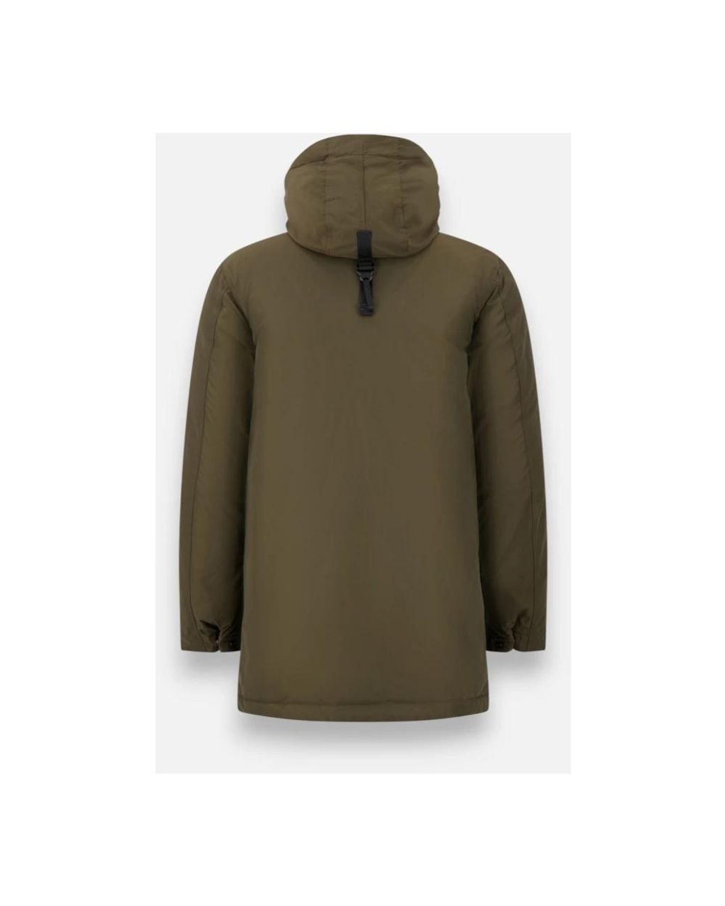 Stone Island Green Parkas for men