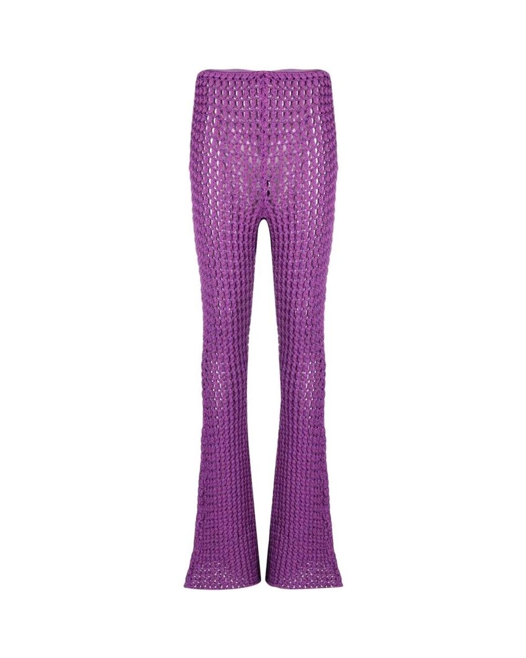 Moschino Purple Wide Trousers