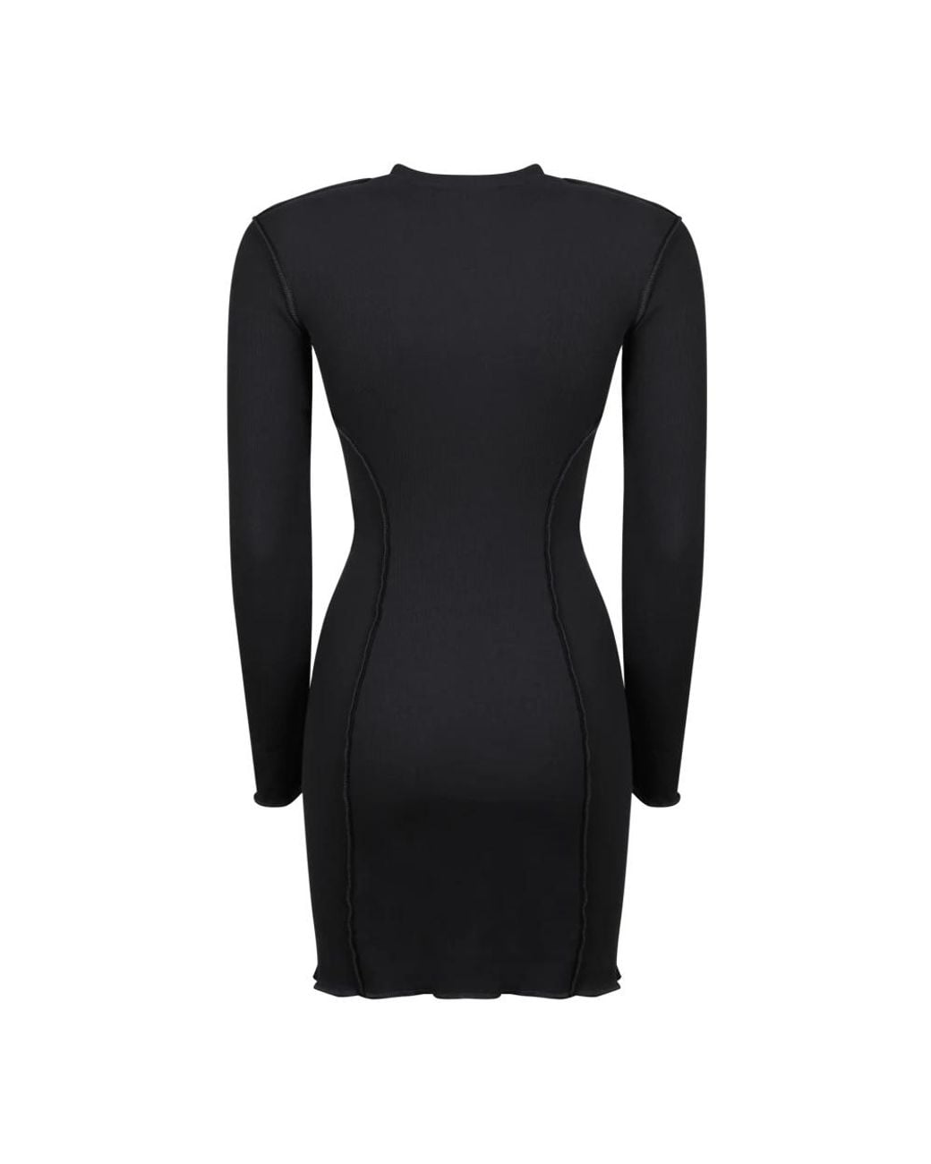 Palm Angels Black Short Dresses