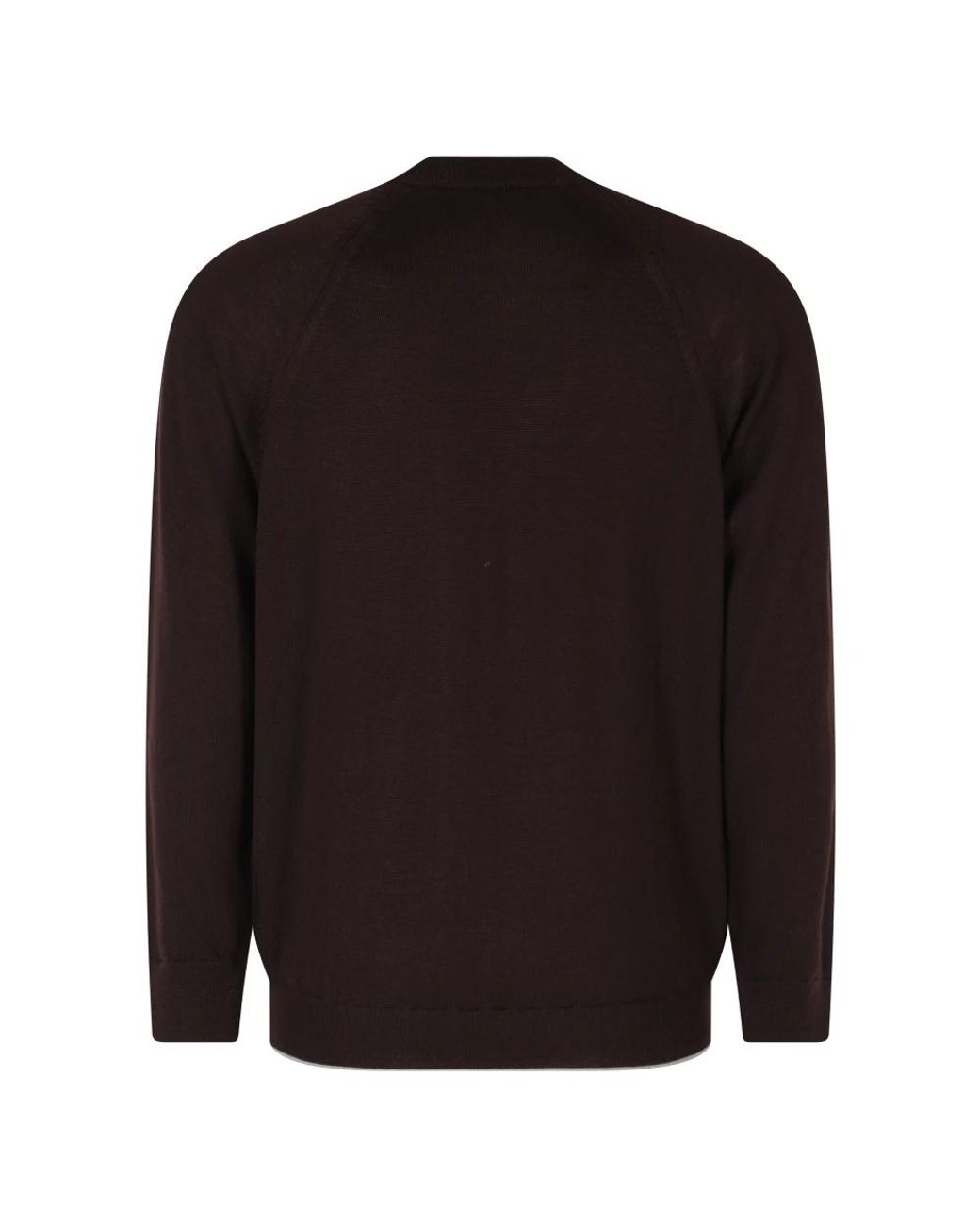 Eleventy Black Round-Neck Knitwear for men