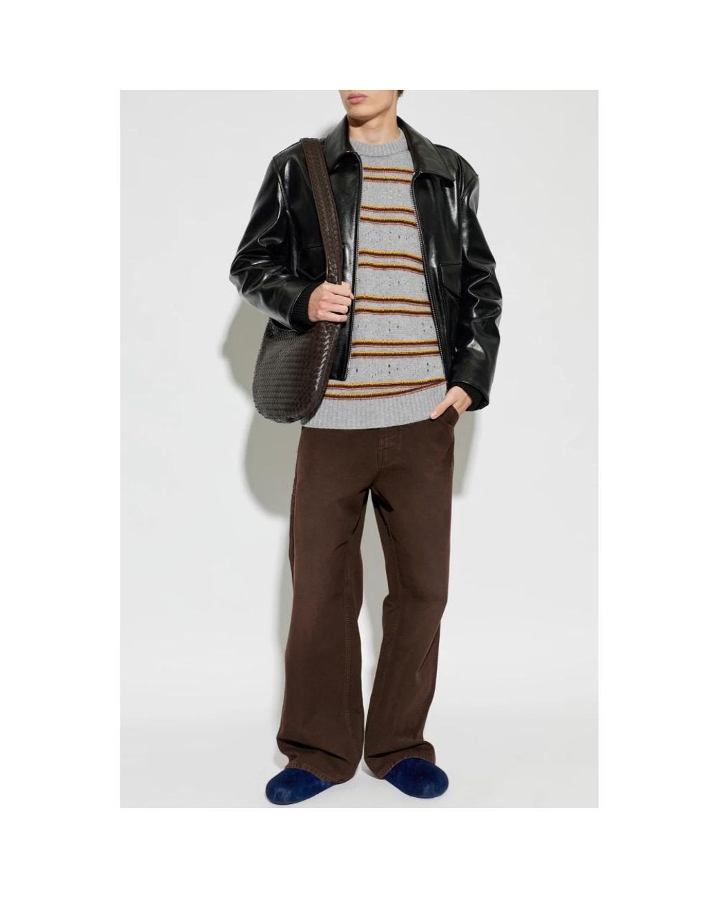 Marni Gray Cashmere Knitwear for men