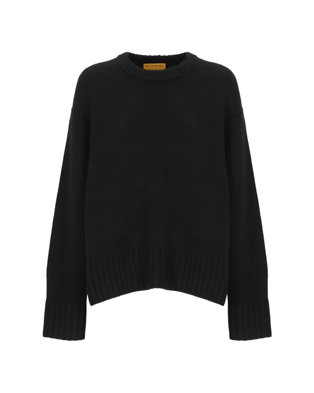 Guest In Residence Black Round-Neck Knitwear