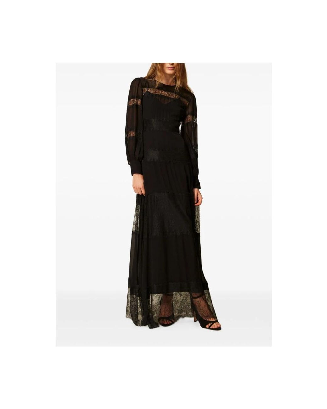 Twinset Black Maxi Dresses