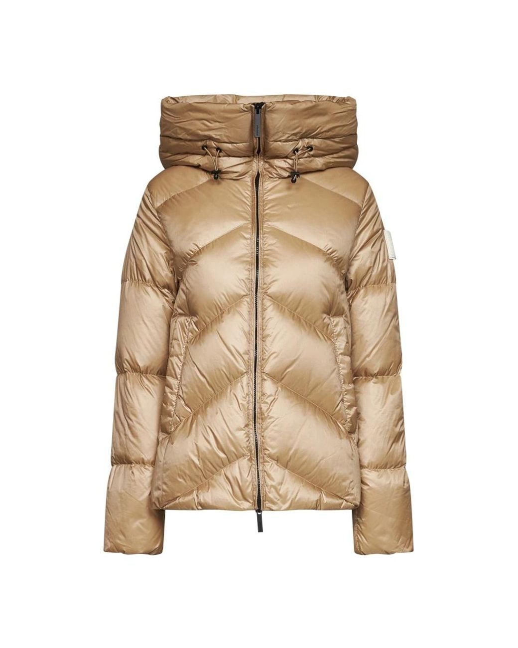 AFTER LABEL Jassen ,Leer Helsinki Jacket in het Natural