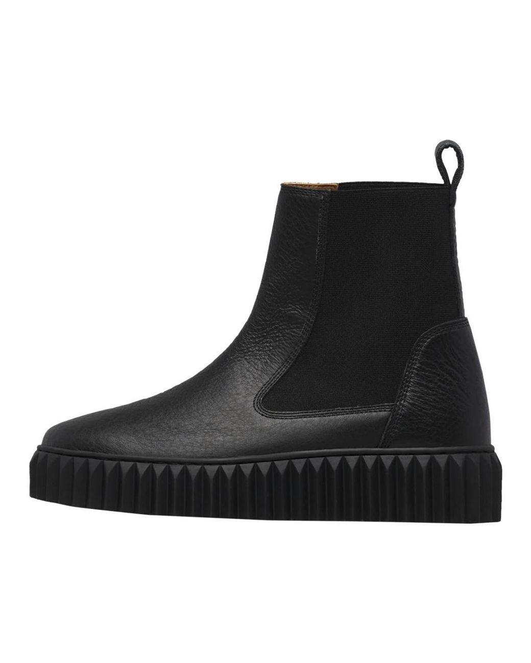 Voile Blanche Black Chelsea Boots