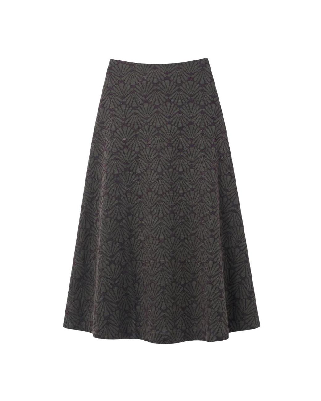 Niu Gray Midi Skirts