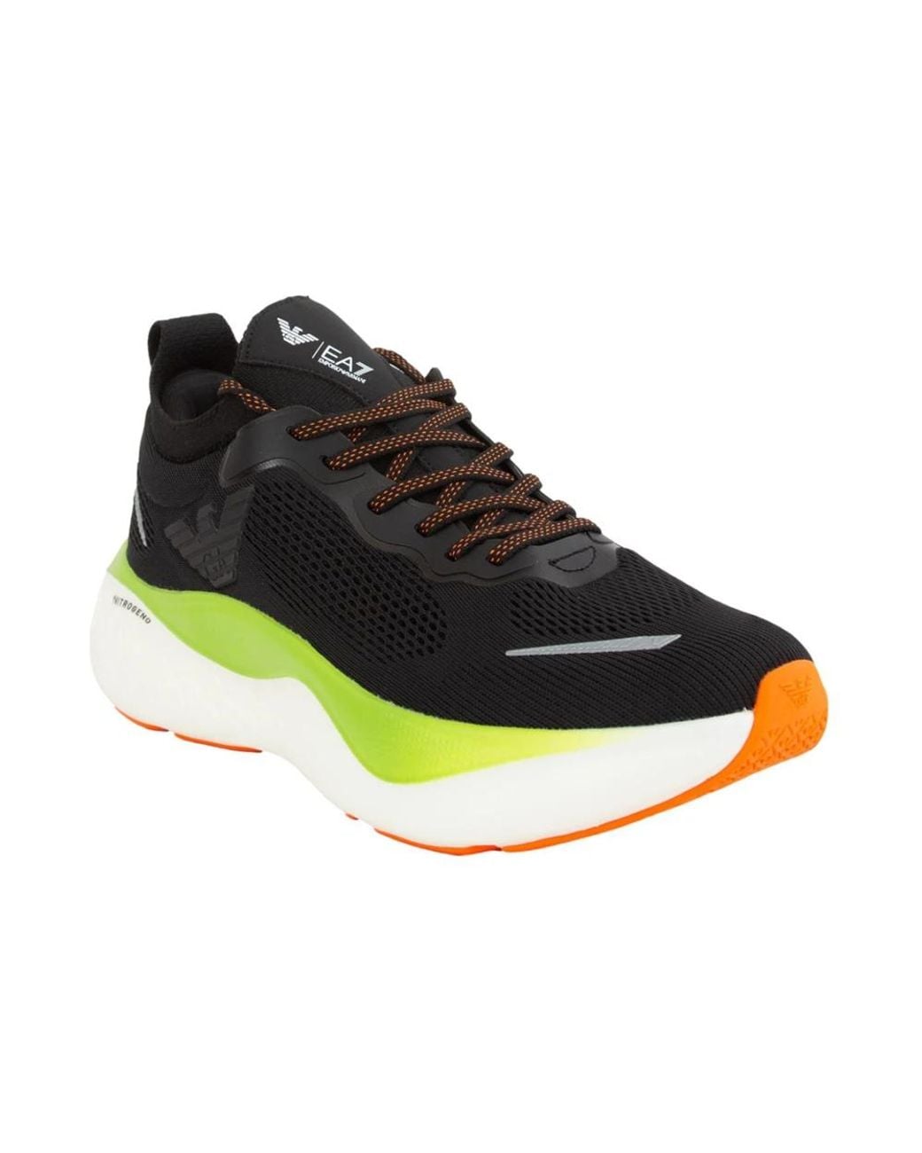 EA7 Black Sneakers for men