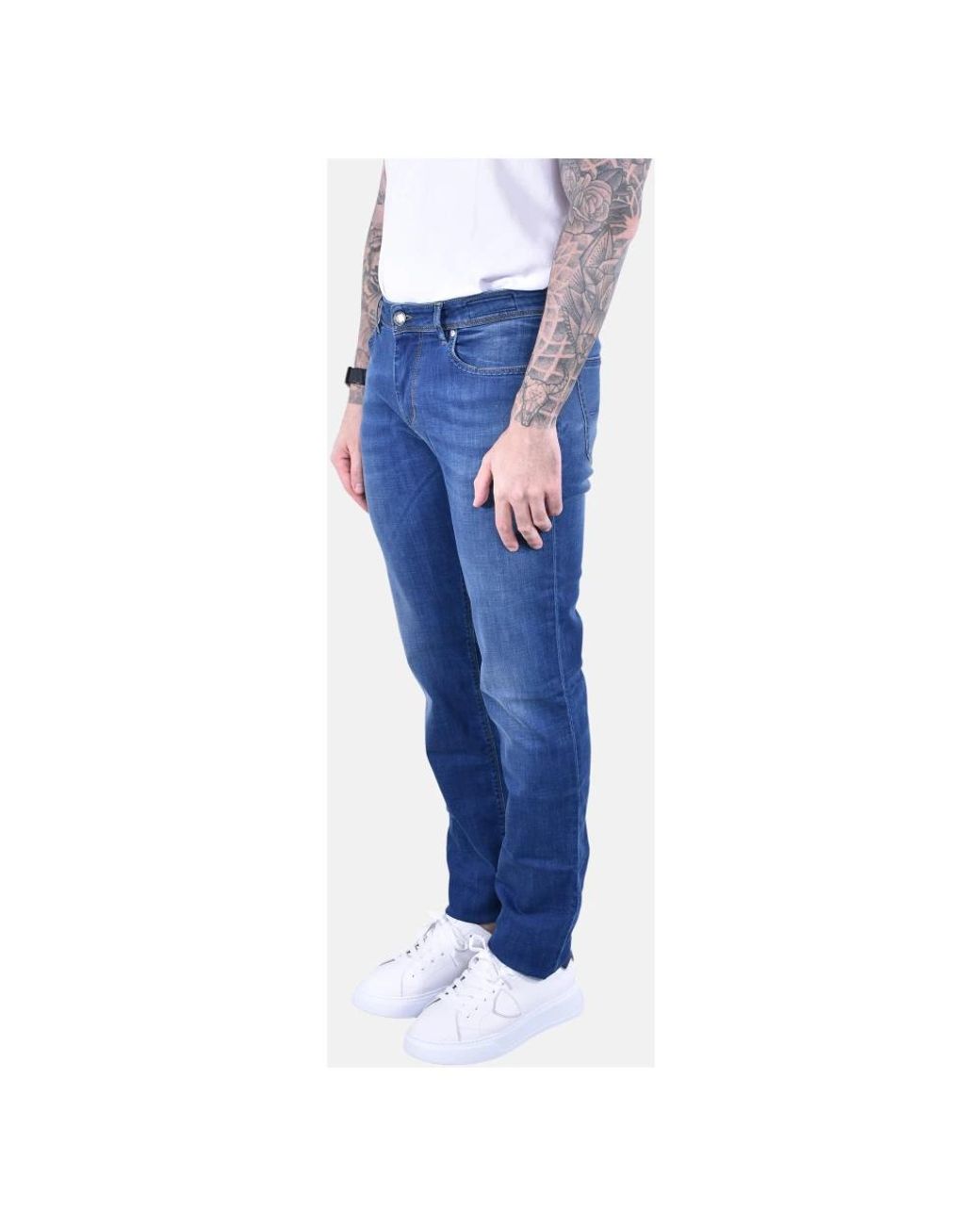 Re-hash Blue Slim Fit Jeans for men