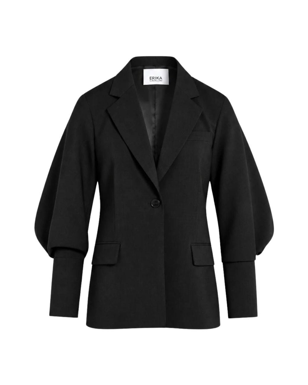 Erika Cavallini Semi Couture Black Blazers