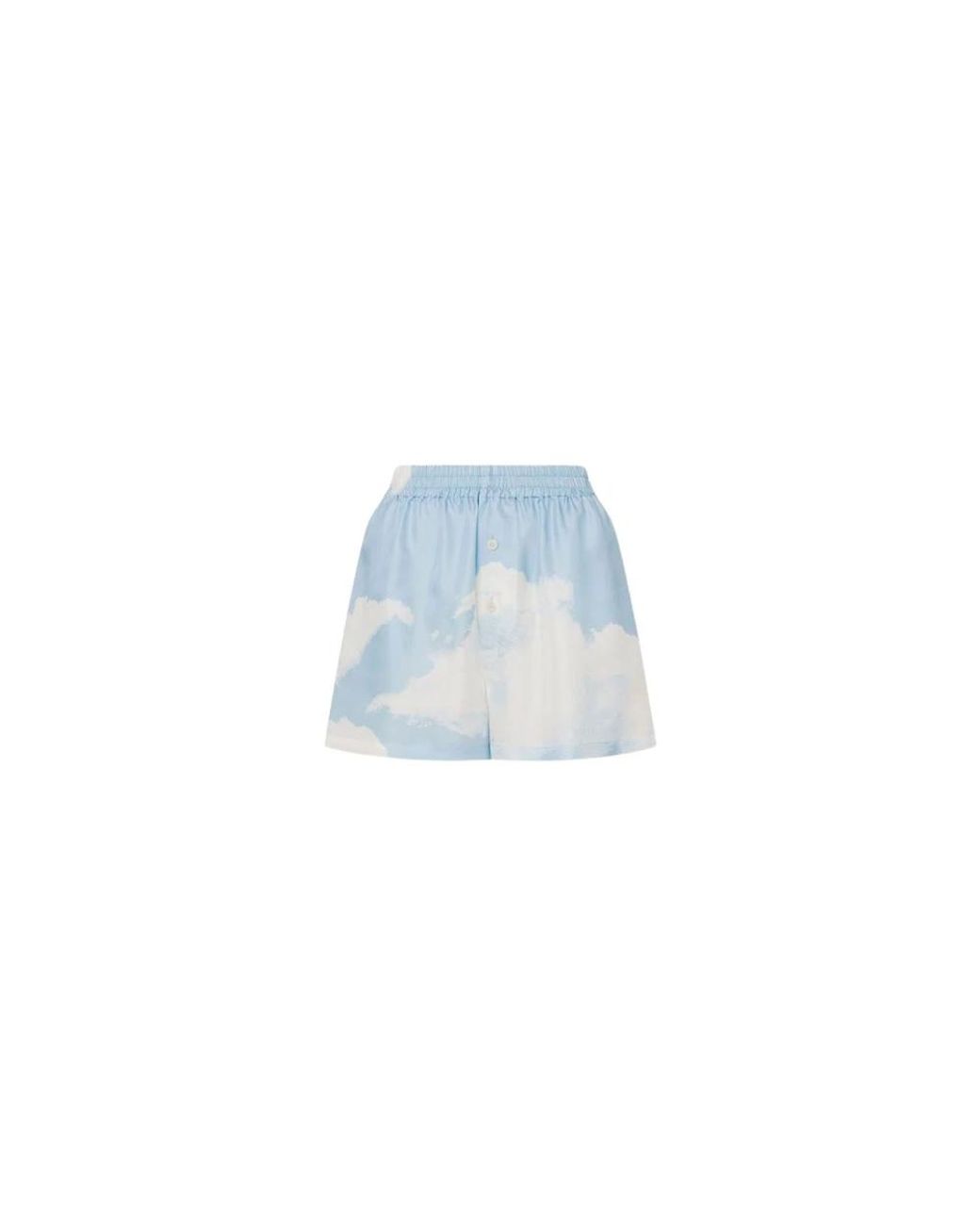 Moschino Blue Short Shorts