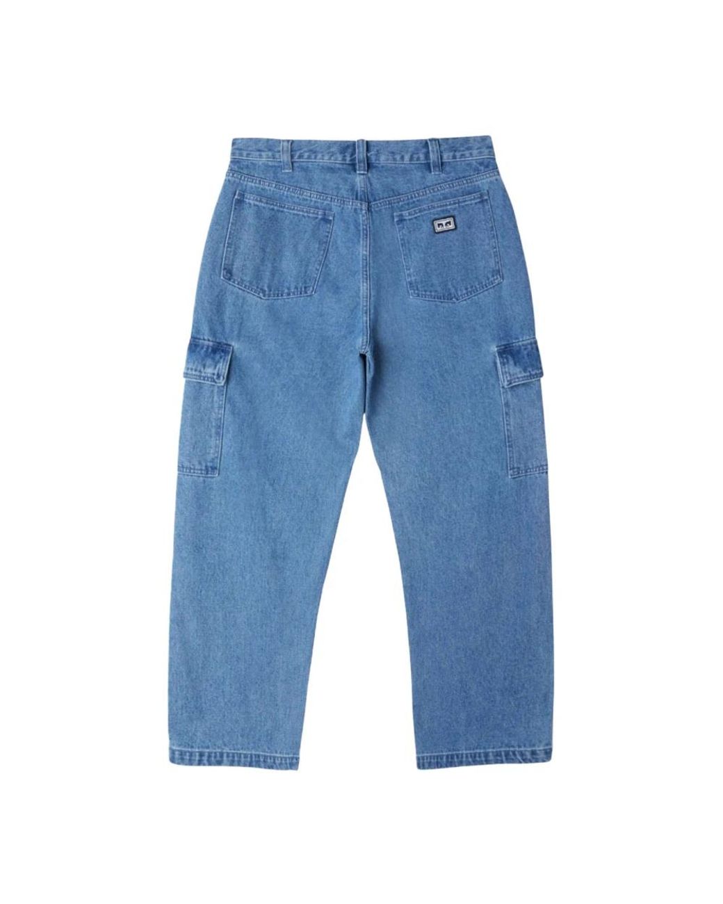Obey Blue Loose Fit Jeans for men