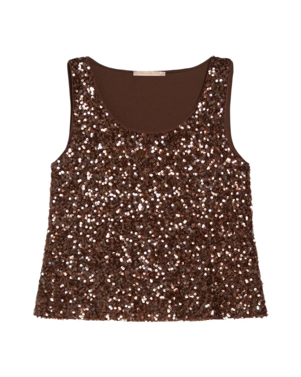 Pennyblack Brown Sleeveless Tops