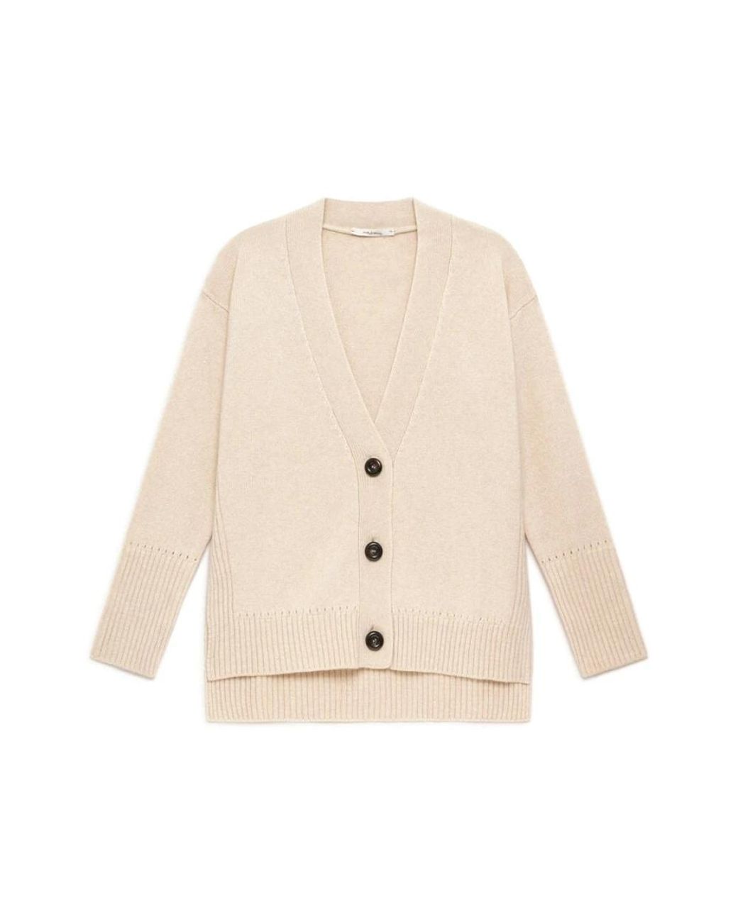 Cardigans Maliparmi de color Natural