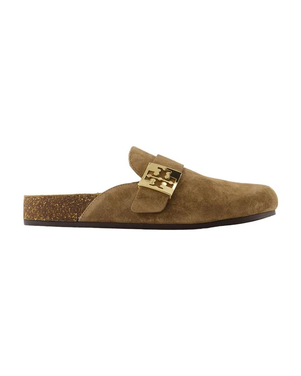 Tory Burch Brown Mules