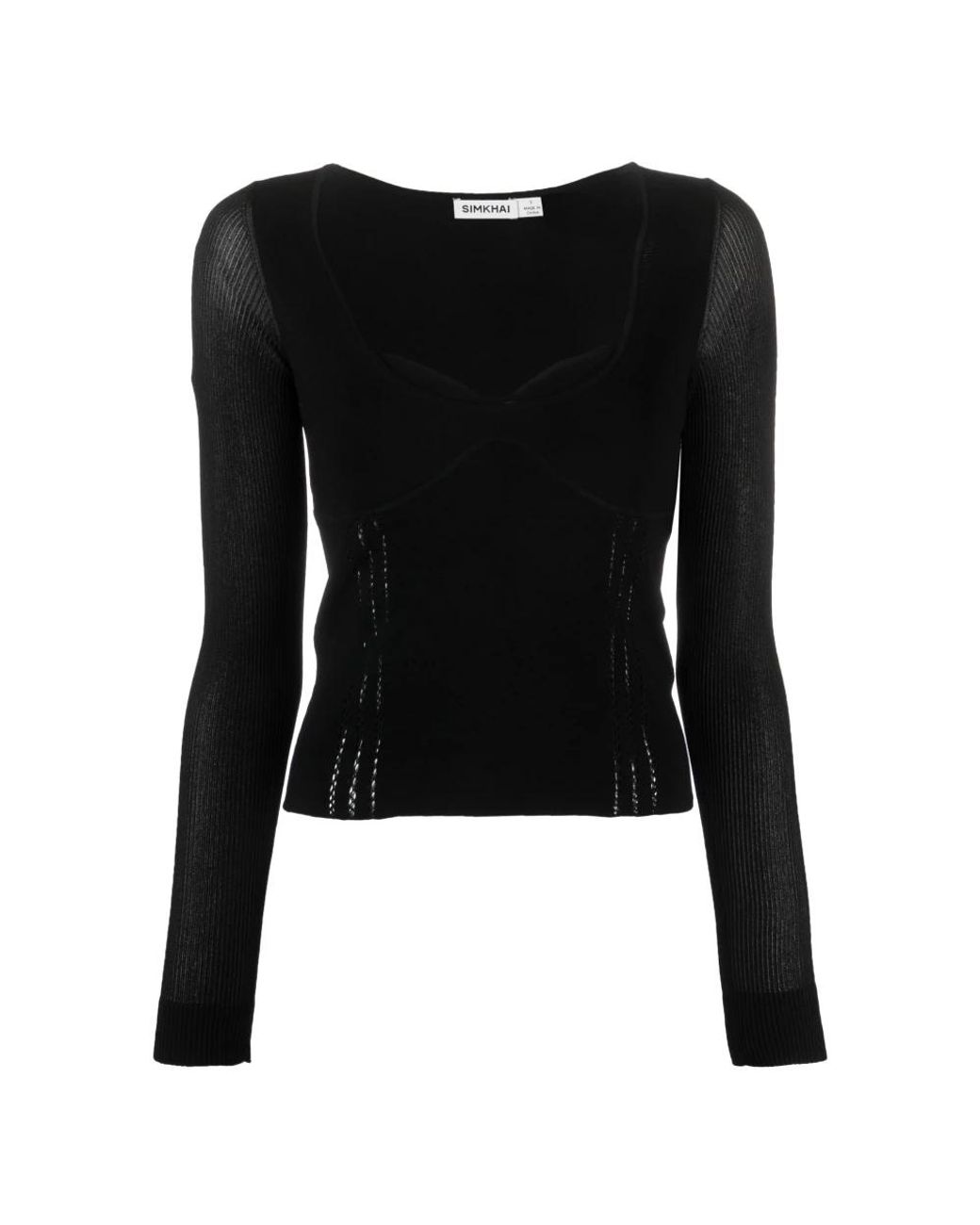 Blouses di Jonathan Simkhai in Black