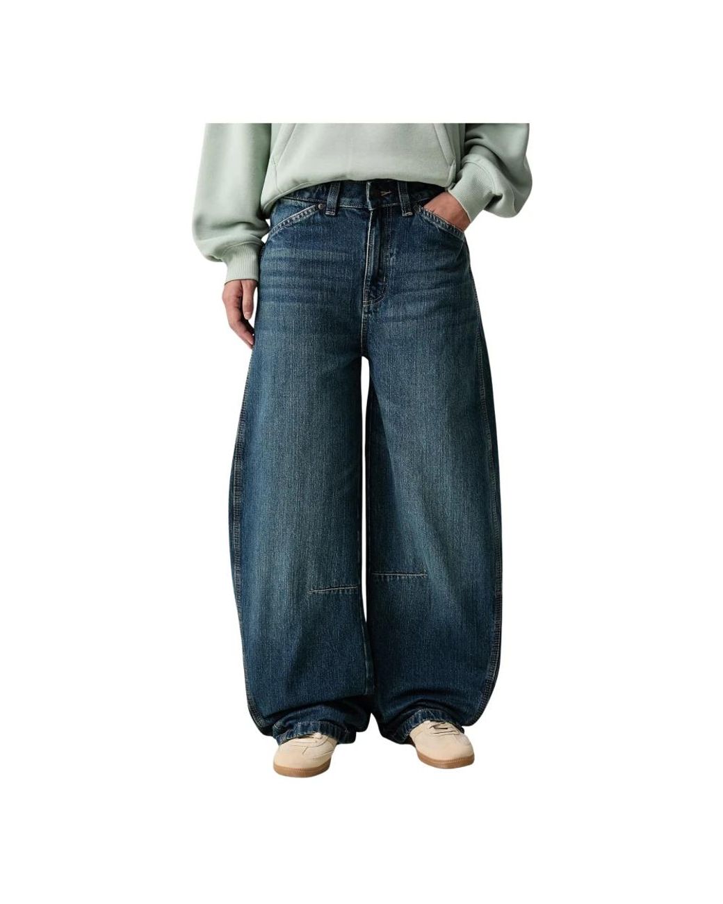 Wide Jeans Dickies de color Blue